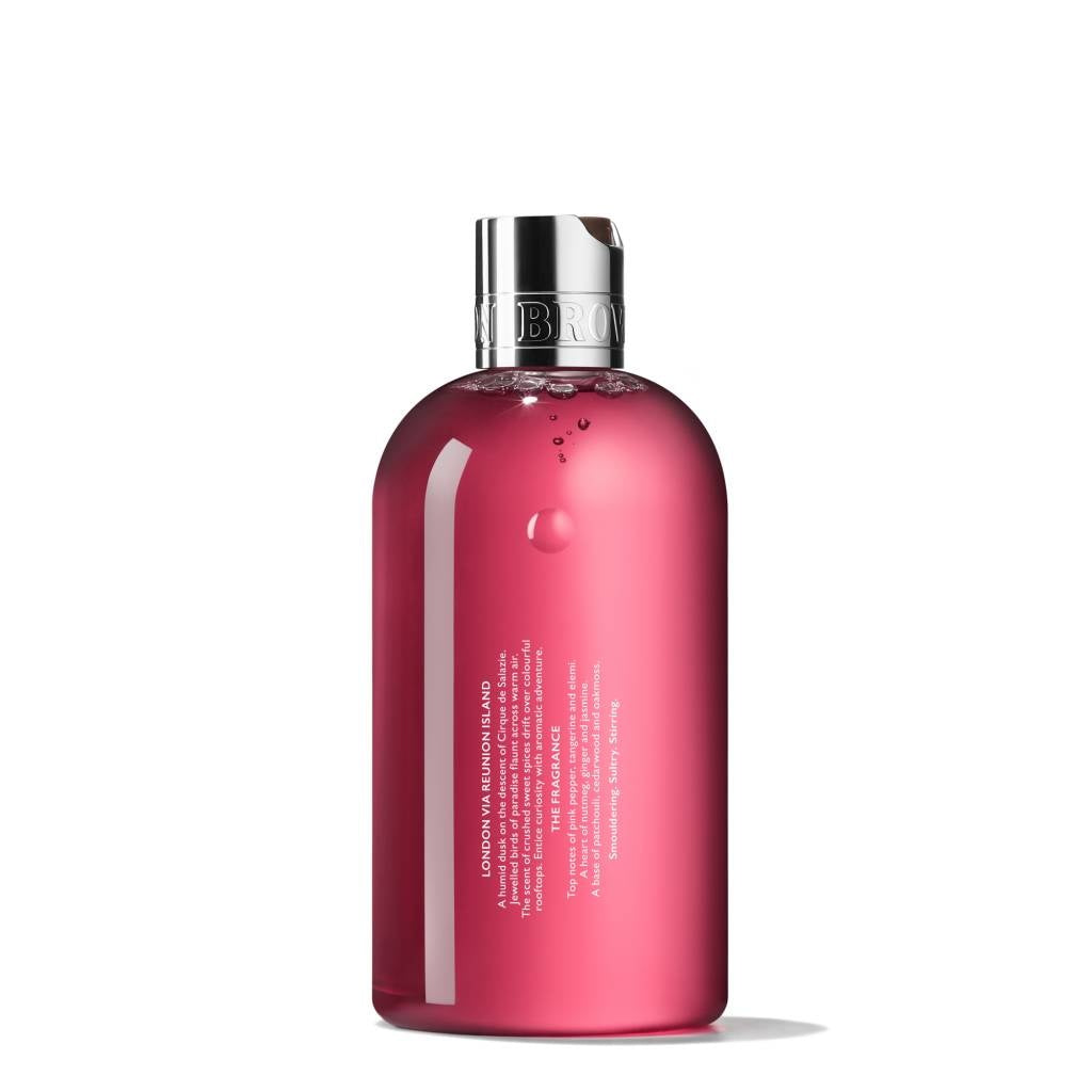 Fiery pink pepper body wash