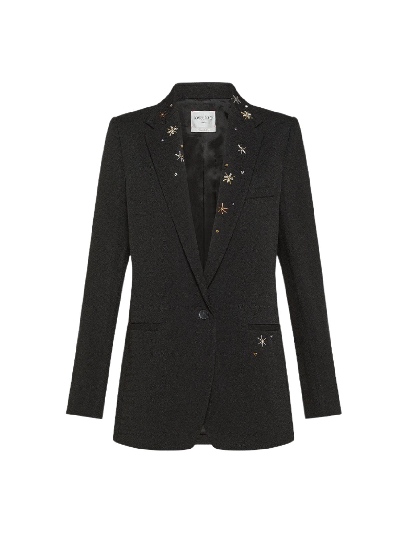 Blazer Sabi black embroidery