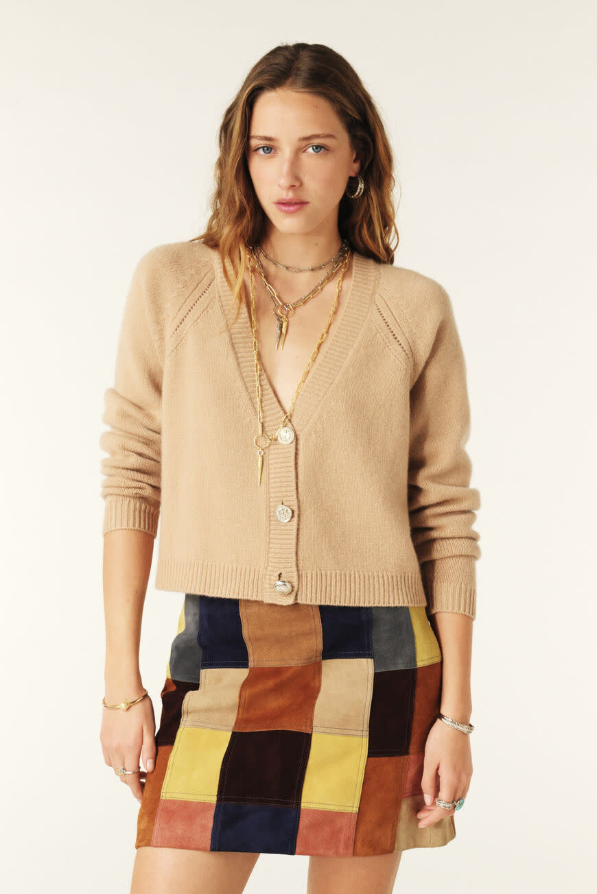 Cardigan Carila camel