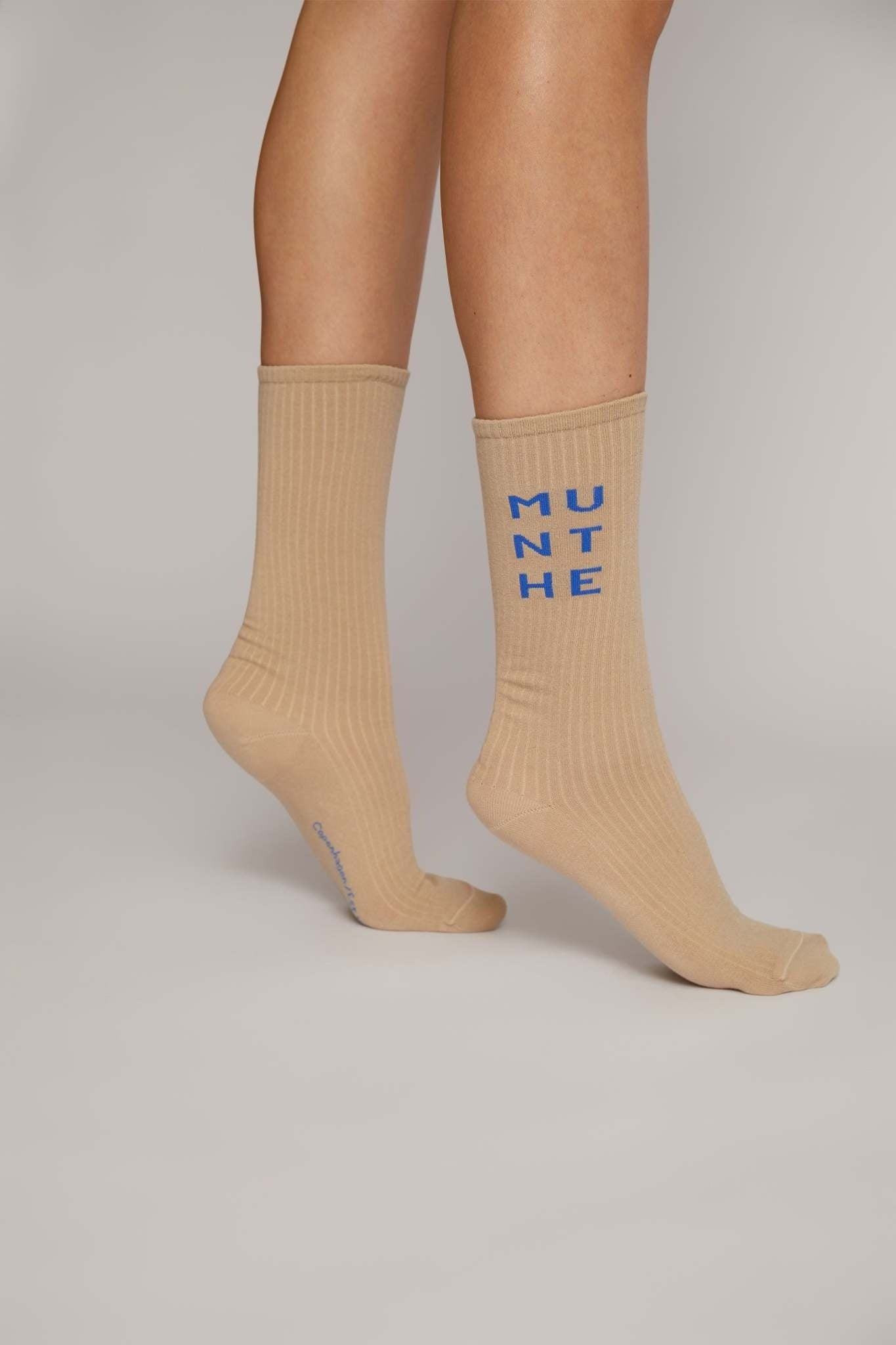 Socks beige