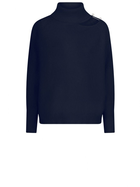 Sweater Verley pearl rib nocturnal blue