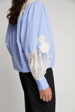 Image of Blouse Shellcu stripe