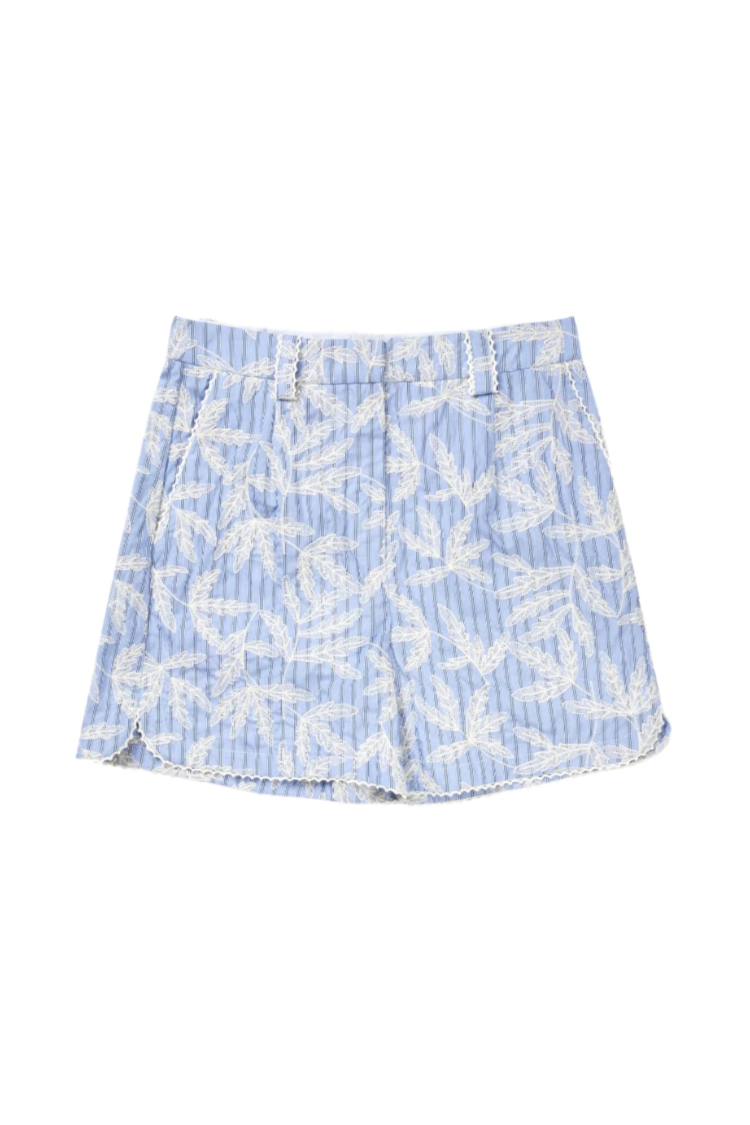 Short Fidelma light blue