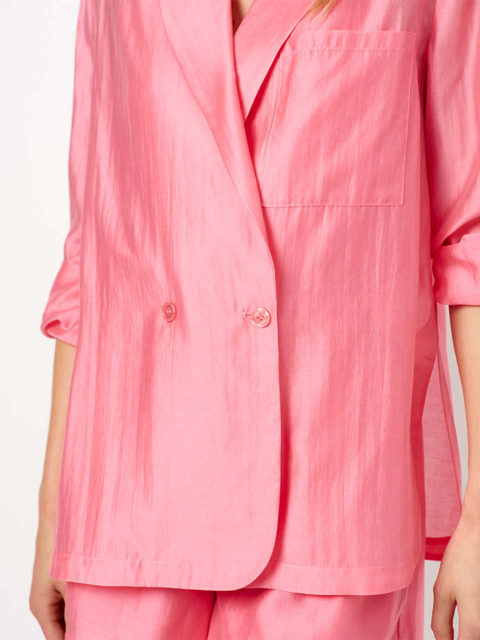 Blazer/shirt Saika flamingo pink