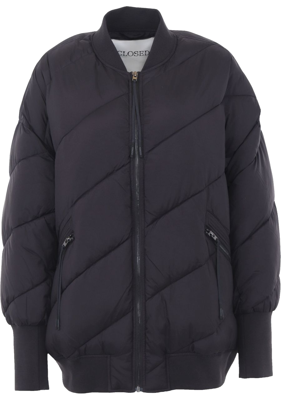 Puffer quilted black