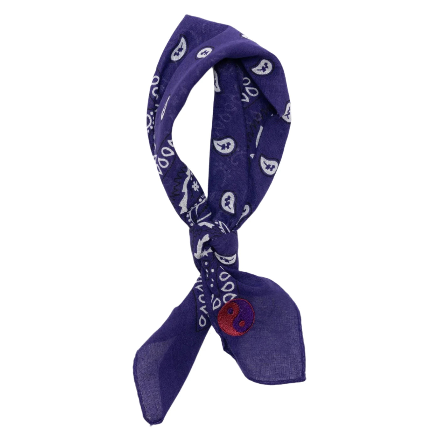 Bandana Fay paisley purple