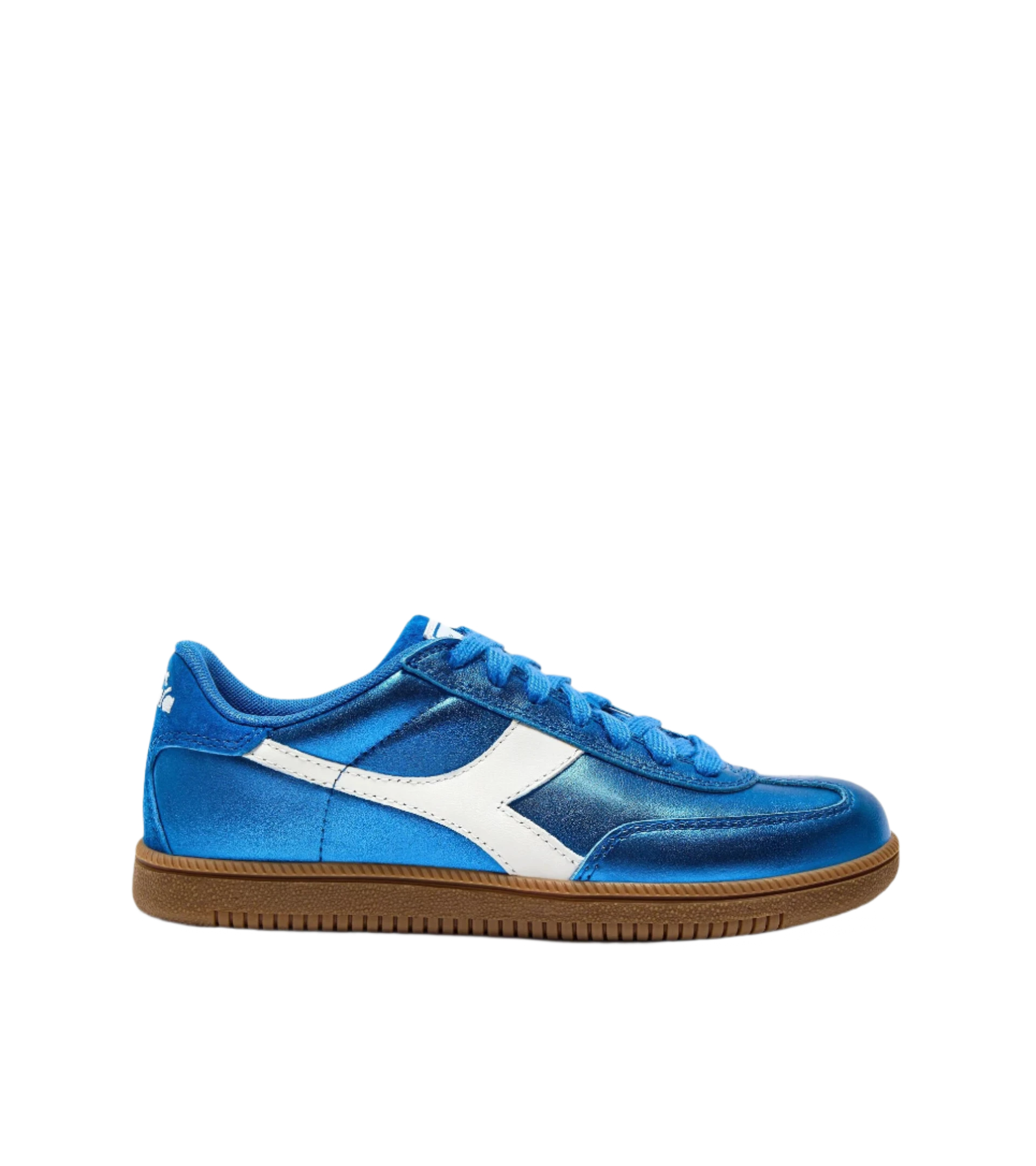 Trainer metallic micro blue