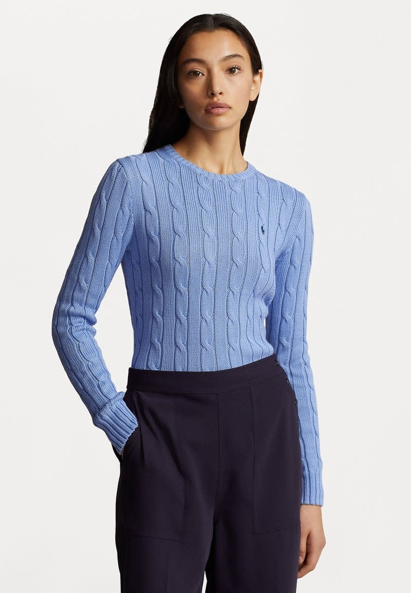 Knit Julianna cotton Litchfield blue