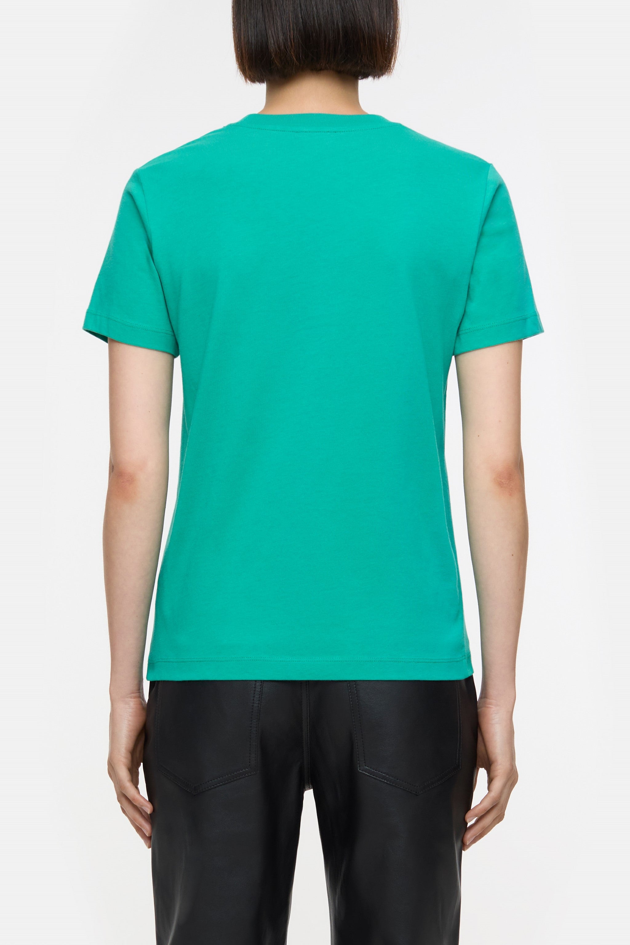 Tee logo meadow green