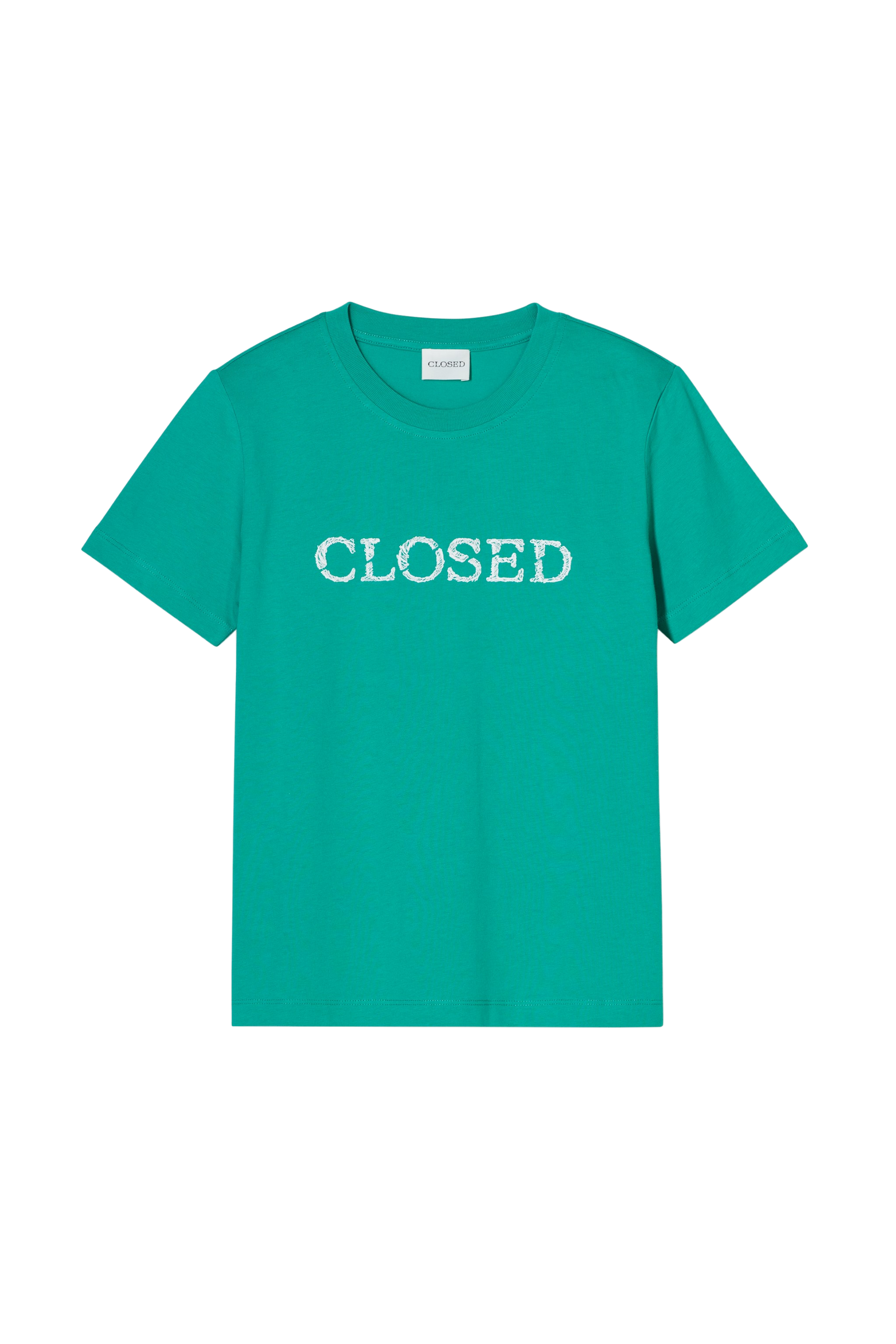 Tee logo meadow green