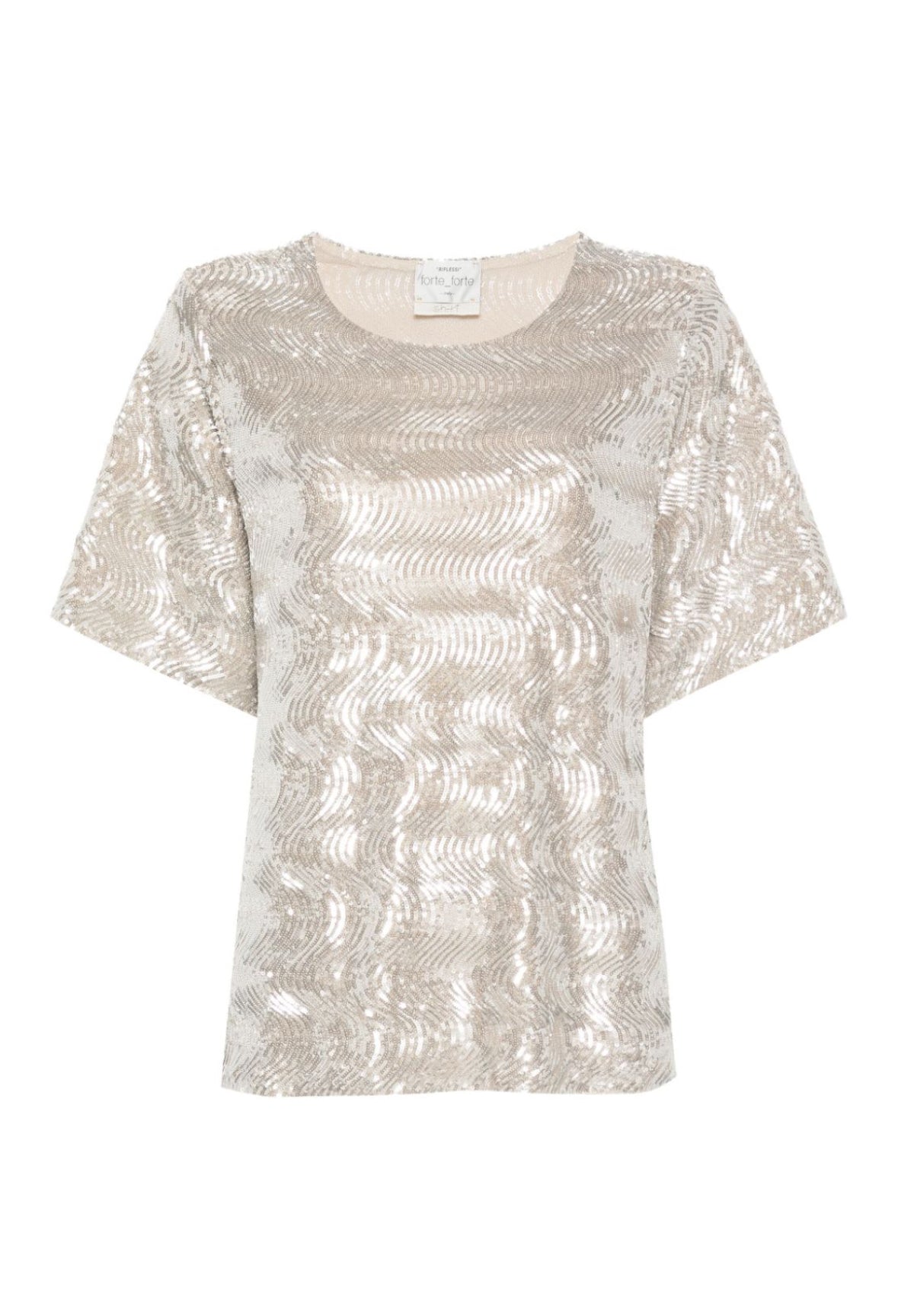 Top la danza sequins