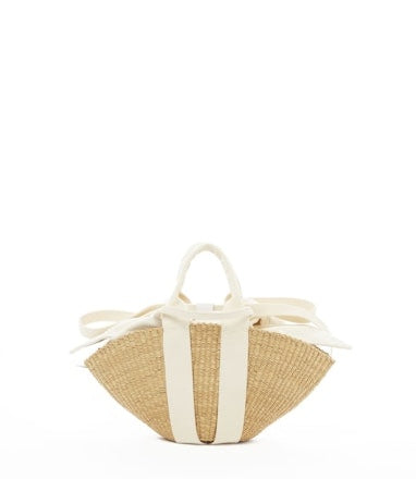 Bag straw mini Sophie ecru