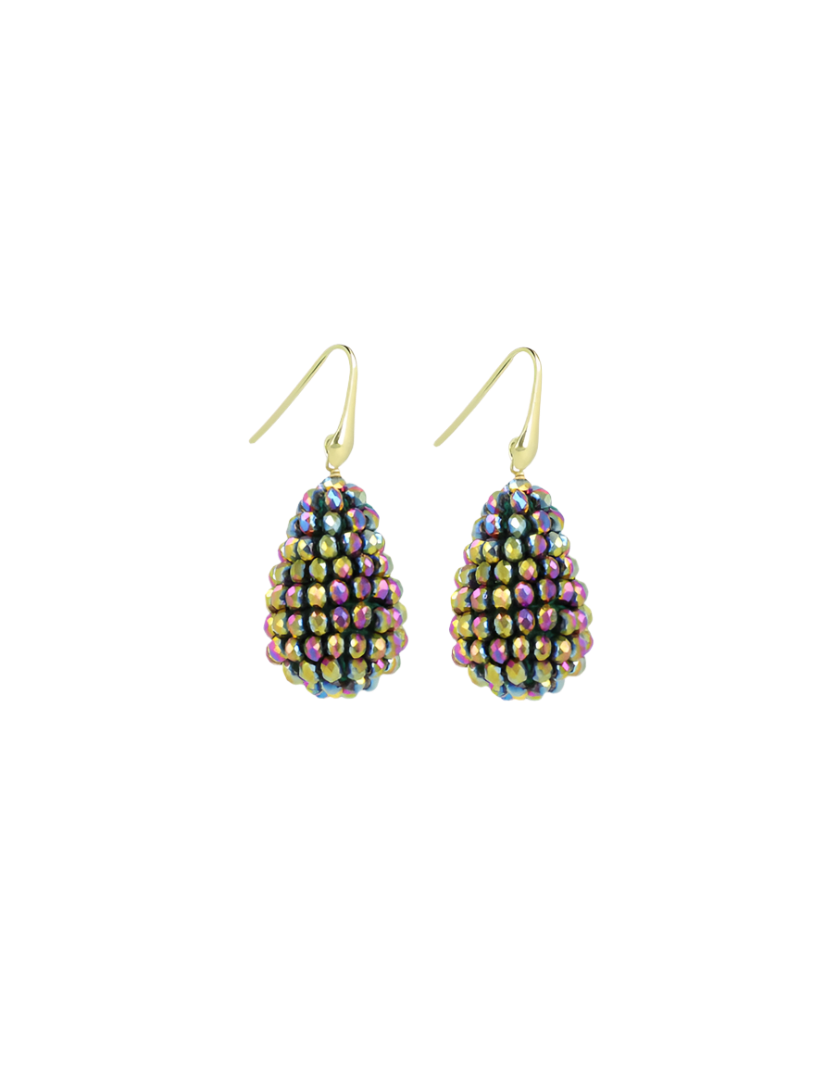 Earrings Amy cone Disco Purple XS