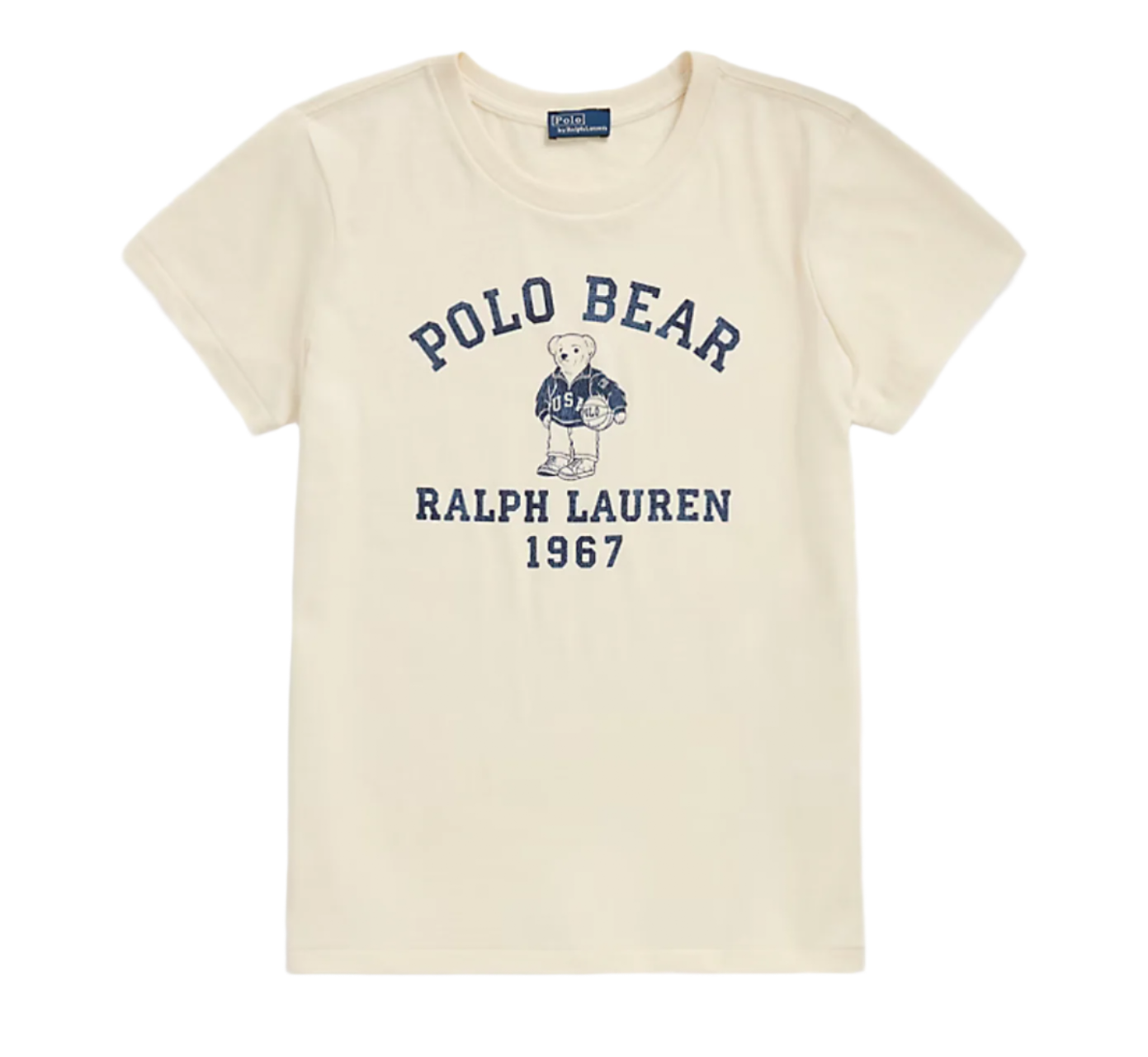 Tee classic polo bear offwhite