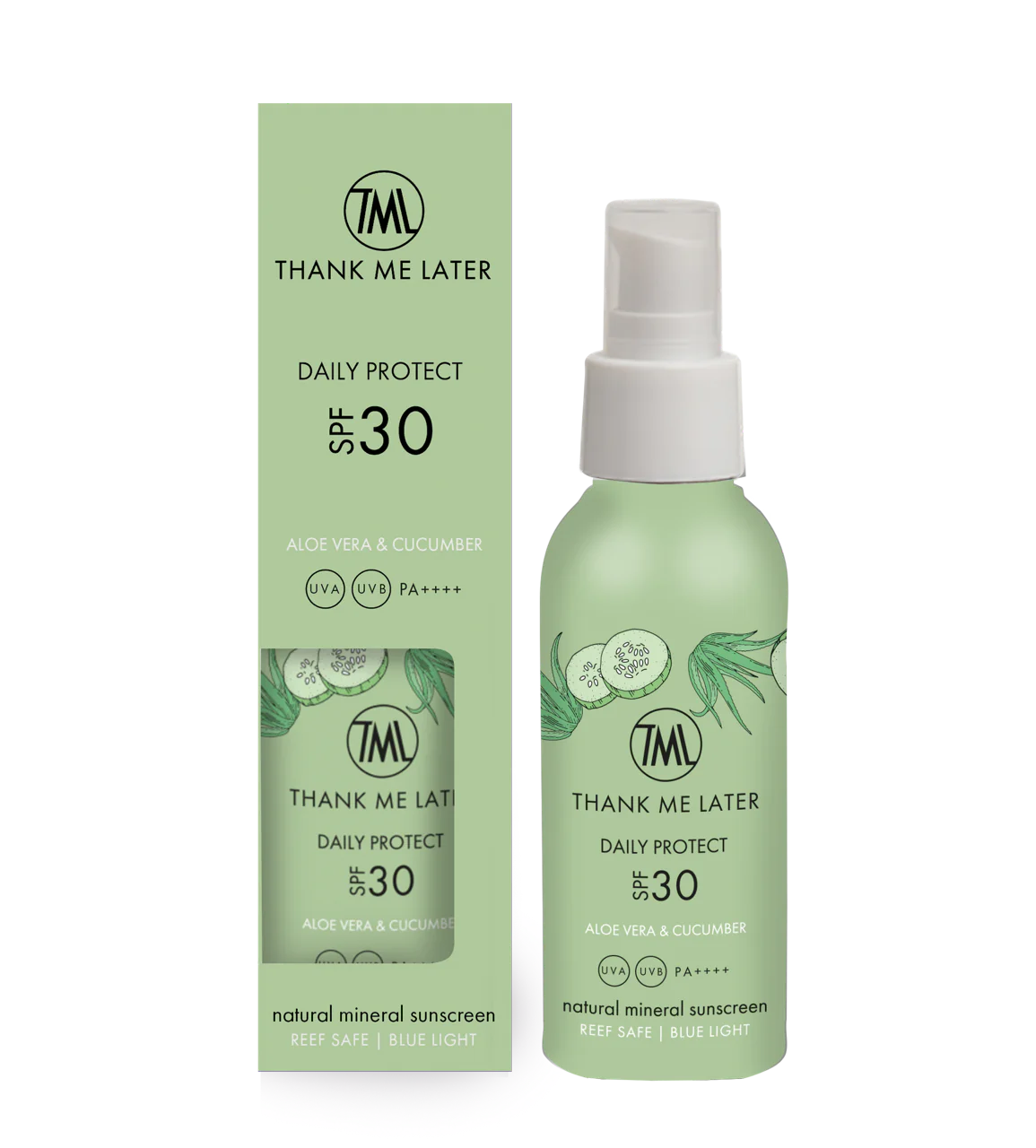 Aloe Vera & Cucumber Mineral Sunscreen SPF30