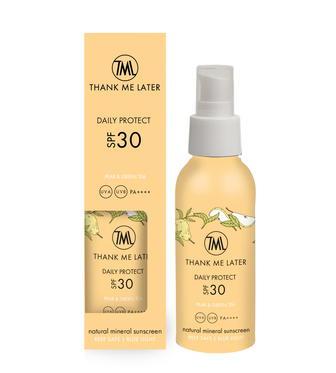 Pear & Green Tea Mineral Sunscreen SPF30