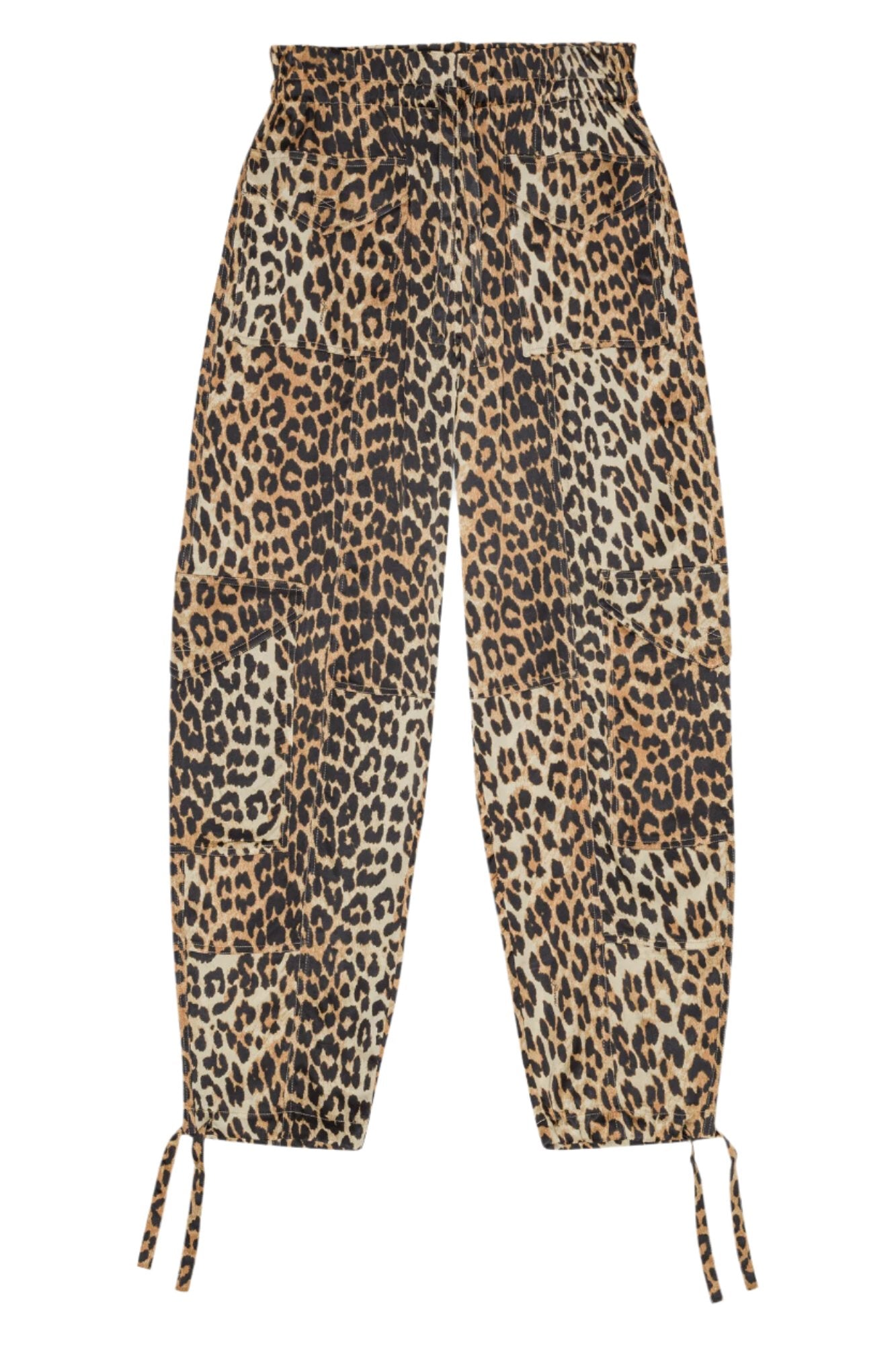 Pants Leopard satin