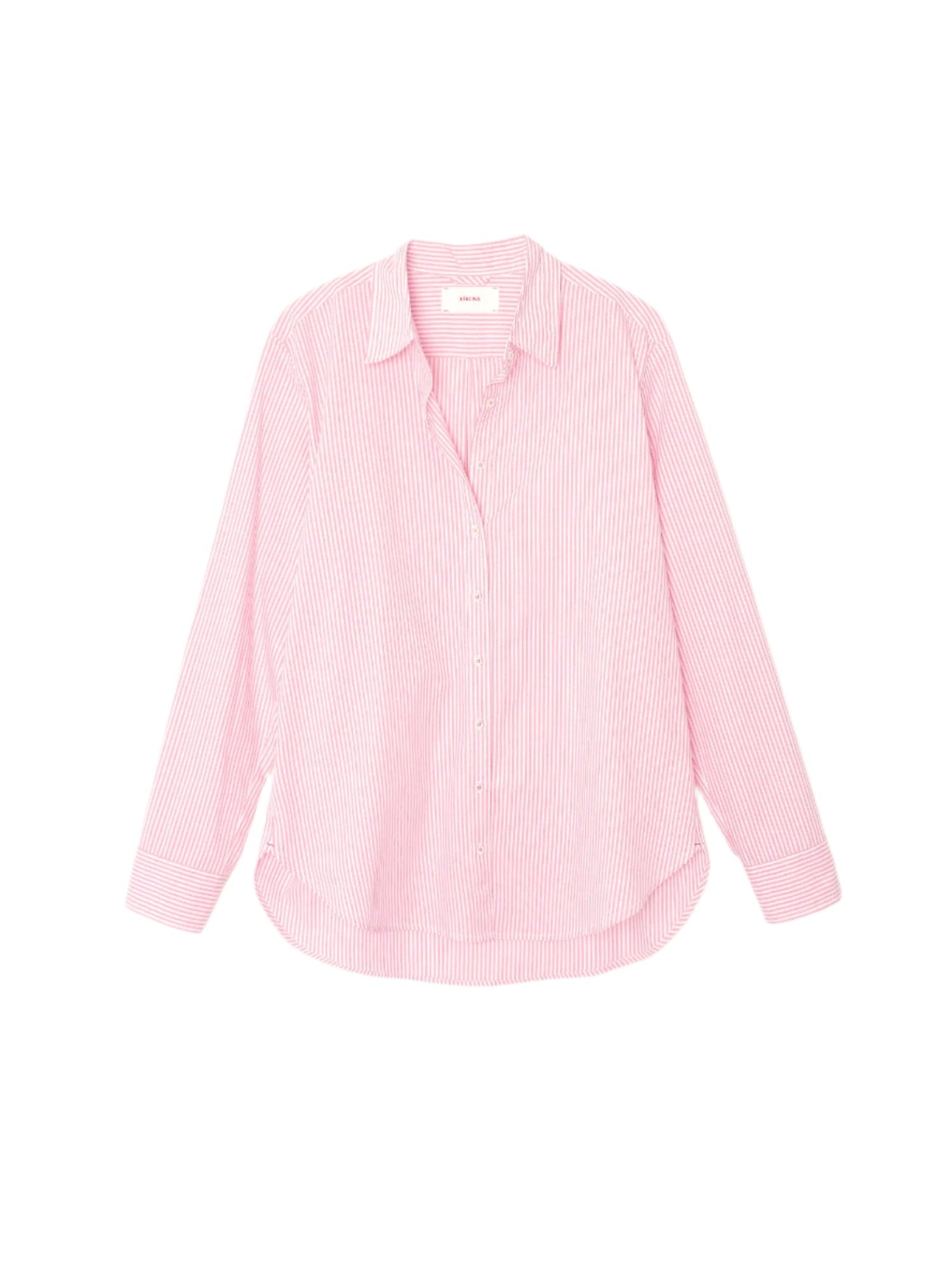 Blouse Beau stripe fairy pink