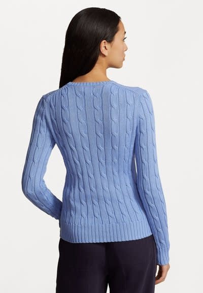 Knit Julianna cotton Litchfield blue