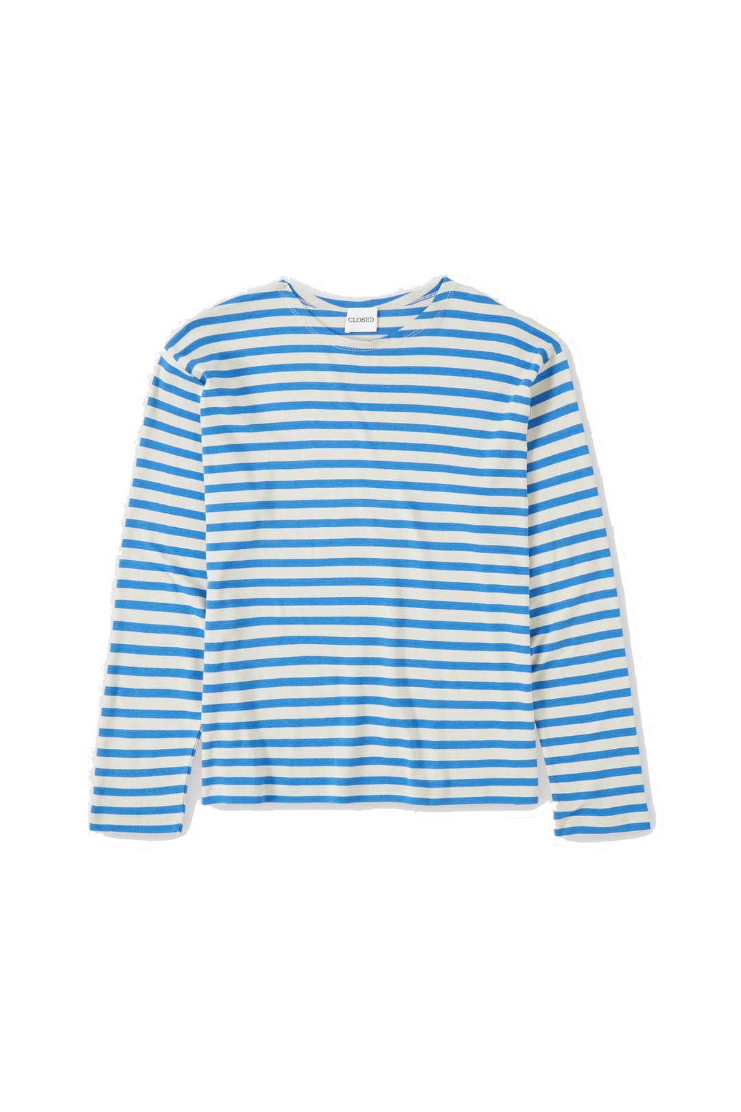 Longsleeve lake blue striped