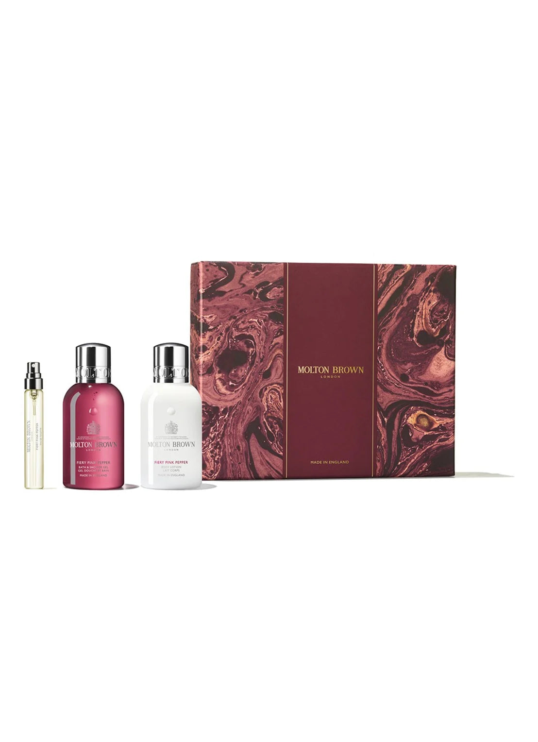 Giftset Fiery Pink Pepper travel