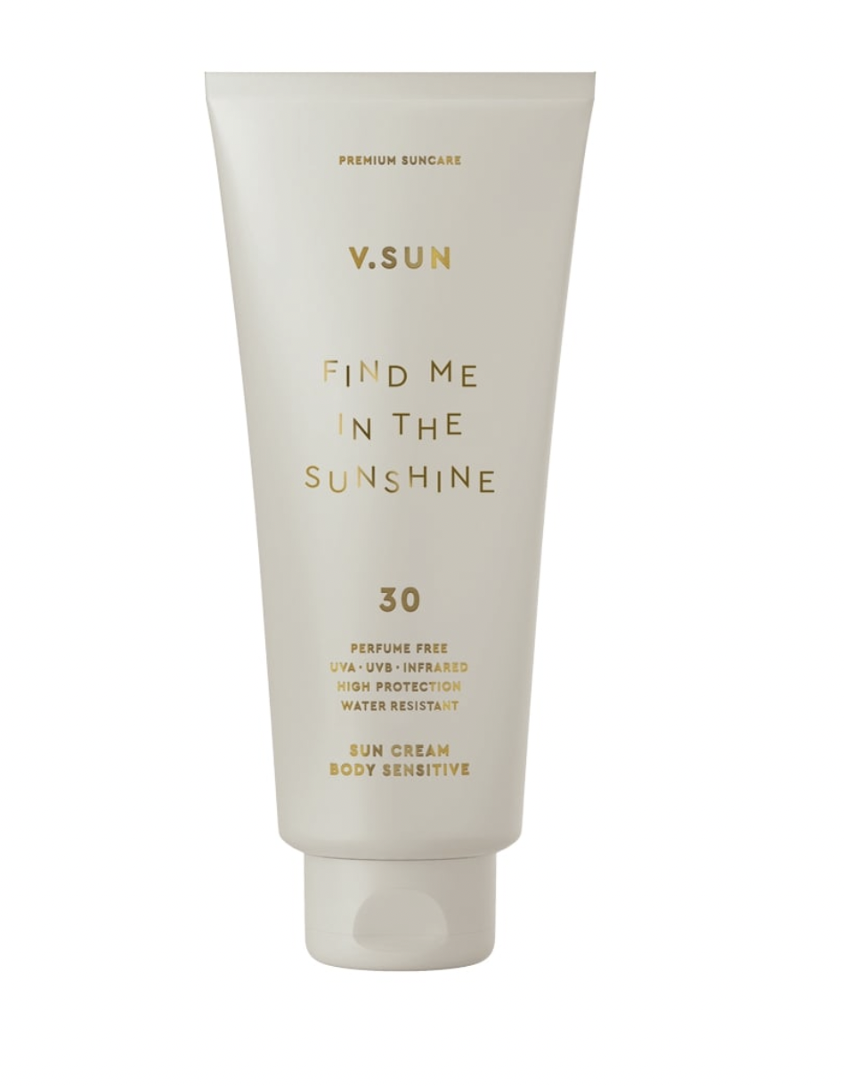 Sun cream body  SPF30 parfum vrij