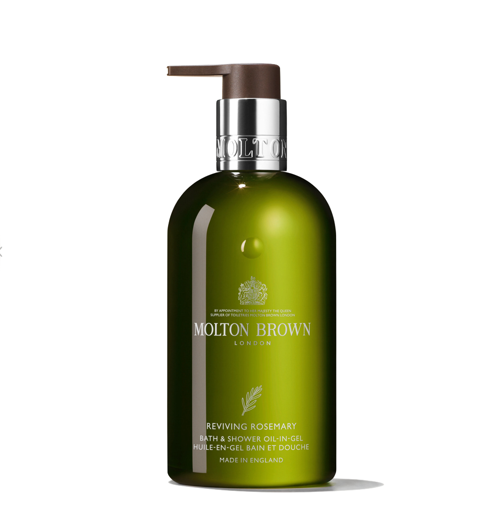 Reviving Rosemary body wash oil-in-gel